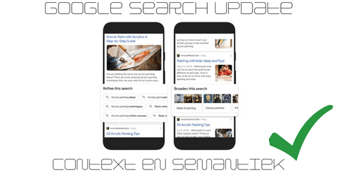 Google update semantiek en context